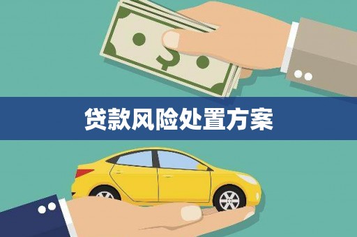 古浪贷款风险处置方案