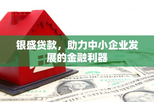 古浪银盛贷款，助力中小企业发展的金融利器