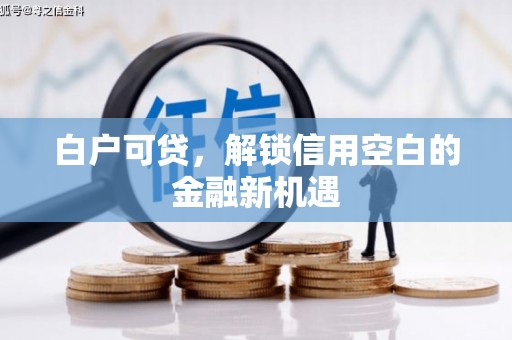 古浪白户可贷，解锁信用空白的金融新机遇