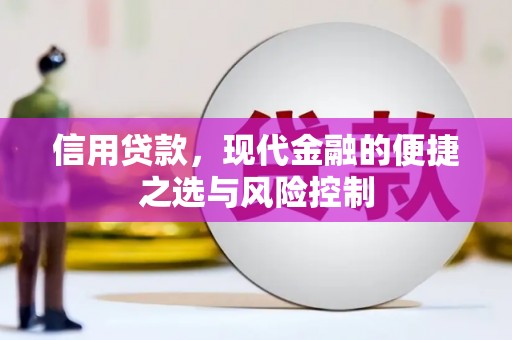 古浪信用贷款，现代金融的便捷之选与风险控制