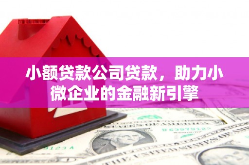 古浪小额贷款公司贷款，助力小微企业的金融新引擎
