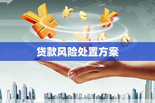 古浪贷款风险处置方案